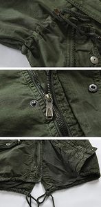 Veste rembourrée pour homme 100 % coton, chaude, respirante, en fibres naturelles - Product Image 6