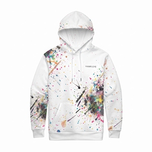 Sudadera con Capucha Sublimada Personalizada para Hombre, Transpirable, de Poliéster y Algodón, con Bolsillos, para Gimnasio, Fitness y Entrenamiento - Product Image 3