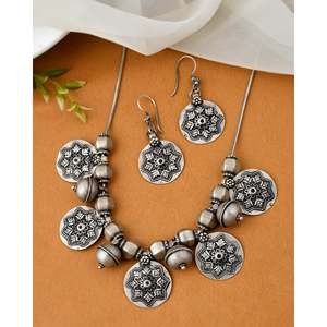 Collier en argent Meera Jaipur Aloka Fashion - Product Image 3