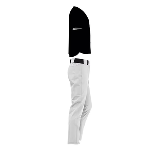 Ensemble uniforme de baseball de qualité supérieure, maillot à boutons et pantalon athlétique, logo personnalisé, vente en gros d'usine, exportateur d'uniformes - Product Image 5