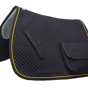 Almohadilla de Silla de Montar Occidental para Senderismo, Acolchada Verde, con Exterior de Algodón, Forro de Polialgodón y Relleno de Poliéster, Cómoda y con Bolsillos - Product Image 1