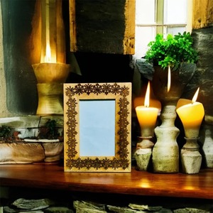 Top Selling Custom Design Resin Wood <b>Photo</b> <b>Frame</b> High Quality Logo Gift Box Features <b>Rustic</b> Creative Vintage Modern Styles - Product Image 1