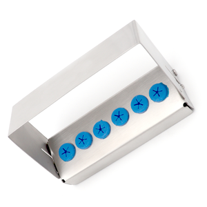 Porta-fresas Endodónticos, 6 Piezas, Bloque Organizador Dental Autoclavable para una Esterilización Segura y una Gestión Eficiente de Instrumentos - Product Image 3