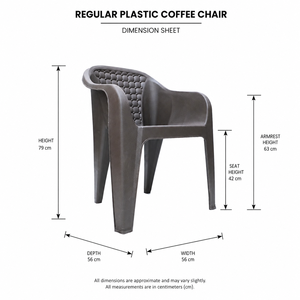 Chaise en plastique moderne, design diamant, non pliable, empilable, ergonomique, imperméable, pour solutions de salon - Product Image 2