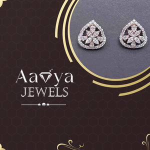Boucles d'oreilles en diamant de luxe pour femmes, collection de bijoux fins à l'éclat brillant, acheter directement auprès d'un fournisseur indien de confiance - Product Image 2