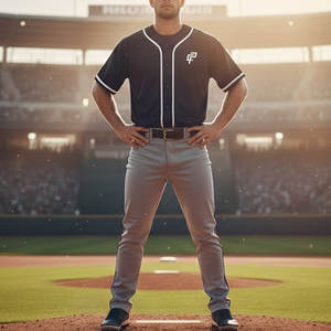 Uniforme de Béisbol Elegante y Duradero de Alto Rendimiento con Tela Transpirable para Equipos Escolares - Product Image 2
