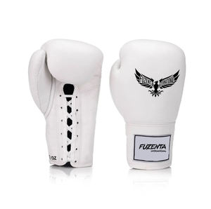 Gants de boxe personnalisés OEM en gros avec logo – Durables et confortables, gants de sparring à lacets pour la lutte professionnelle - Product Image 1