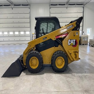 Chargeuse compacte Caterpillar 262D3 d'occasion, avec moteur, roulement, boîte de vitesses et pompe inclus, chargeuse compacte durable - Product Image 3