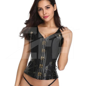 ชุดคอร์เซ็ทสีดำเซ็กซี่สำหรับผู้หญิง ชุดกระชับสัดส่วนแบบคอร์เซ็ทสำหรับผู้ใหญ่ คอร์เซ็ทกระชับเอวใต้หน้าอก คอร์เซ็ทกระชับสัดส่วนรัดรูป สำหรับผู้หญิง - Product Image 3