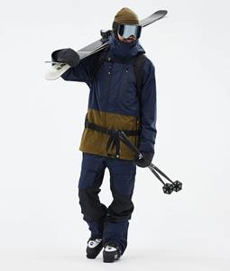 Traje de Esquí Unisex Personalizado, Impermeable, Transpirable, Cortavientos, con Forro Polar, Conjunto de Snowboard con Capucha y Cremallera, Elástico y Resistente - Product Image 1