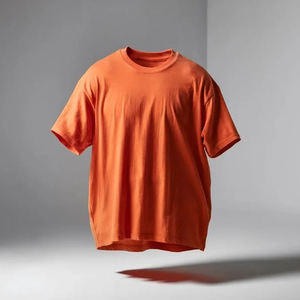 Camisetas de Manga Corta Extra Grandes para Hombre de Alta Calidad, Camisetas Deportivas de Algodón Grueso, Estilo Fitness, Impresión Personalizada - Product Image 3