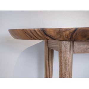 Table d'appoint console en bois massif style rustique pour villa et resort - Product Image 4