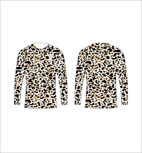 Camiseta de Manga Larga para Hombre, Diseño de Leopardo Amarillo y Negro, Estampado de Guepardo, Cuello Redondo, Estilo Casual, Ropa Deportiva, para Gimnasio y Entrenamiento - Product Image 6