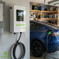 Chargeur mural DC EVEGO Factory VIN/MAC Address Charging 200A 36kW CCS1/CCS2/GBT à courant réglable APP/RFID/OCPP 2.0.1