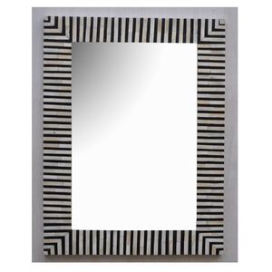 Handmade Luxury Natural Bone Inlay Wall Decor Stylish Modern Home Framed <b>Mirror</b> - Product Image 4