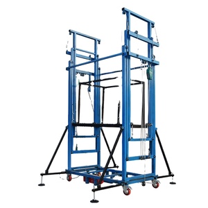 Plateforme de scène suspendue électrique motorisée avec câble métallique, neuve pour usines de fabrication et hôtels - Product Image 1