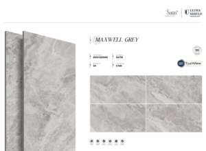 แผ่นกระเบื้องพอร์ซเลนเคลือบสีสำหรับงานสถาปัตยกรรม ขนาด 800x1600 |   1200X1800 |   กระเบื้องขนาดใหญ่ 750x1500 มม. สำหรับพื้นที่ใช้สอยสมัยใหม่ - Product Image 5