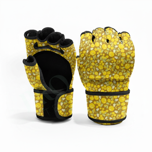 Guantes de Sparring MMA con Muñequera Reforzada, Logotipo Personalizado, Sin Dedos, para Entrenamiento de Grappling, Boxeo y Ejercicio con Saco de Boxeo - Product Image 4