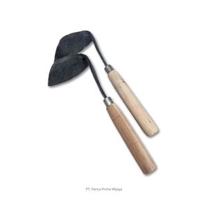 Sarcloir manuel de jardin mini haute qualité en acier à haute teneur en carbone, outil de désherbage 35 cm avec manche en bois, OEM disponible pour l'élimination du mousse et de l'herbe - Product Image 2
