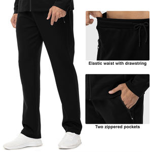 ชุดวินด์เบรกเกอร์สไตล์สตรีทแฟชั่นใหม่ คอปกพับได้ ตกแต่งด้วยแผงผ้าลายเรียบ  รับสกรีนโลโก้ ชุดแทรคสูทสำหรับผู้ชาย - Product Image 4