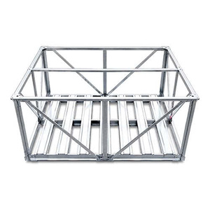 Boulon de fixation (demi-équerre) en acier avec revêtement en poudre, capacité 500-2000 kg - Product Image 1