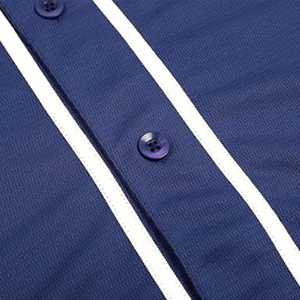 Maillots de baseball uniques à la mode, imprimés par sublimation, avec logo d'équipe, nom et numéro, unisexe, manches courtes, 100% coton, vente chaude - Product Image 6