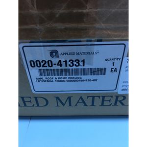 AMAT 0020-41331 <b>RING</b>, ROOF AND <b>DOME</b> COOLING, 116559 - Trusted Global Legacy Semiconductor Equipment and Parts at - Product Image 1