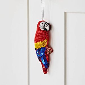 Cute Beaded Keychain Pendant Stylish Key Charm for Girls And Women At <b>Cheap</b> Price - Product Image 2