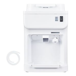 Tritaghiaccio Elettrico Commerciale 350W 1500RPM, 100kg/Ora, Macchina per Ghiaccio Tritato da Tavolo con Contenitore da 4L per Hotel e Granita - Product Image 1
