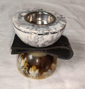 Haute qualité gris bois résine Bukhoor brûleur Mini encens religieux et cadeau de mariage diffuseur d'aromathérapie par Falak World Export - Product Image 3