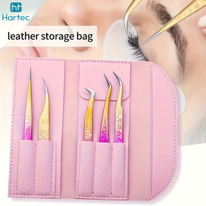 Premium Coated Eyelash Extension Tweezers, Non-Slip Professional Fiber Tip Lash Tools Custom Wholesale Tweezer for Salon - Product Image 3