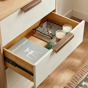 Modern Minimalist U-Shaped Zinc Alloy Brushed <b>Cabinet</b> Handle Pull Hardware Products Sustainable Durable Furniture Hardware - Product Image 6