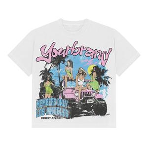 T-shirts de sport à la mode personnalisés avec un design unique de qualité supérieure, en gros, 100% coton, col rond, coupe ample pour hommes - Product Image 2