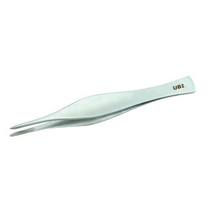 Pince à épiler technique UBI UBI-408 à pointe fine de précision, multi-usages, pour bijoux et horlogerie, 110 mm, en acier à haute teneur en carbone - Product Image 3