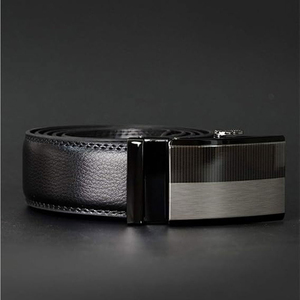 Ceinture en cuir véritable de buffle pleine fleur, style classique vintage, confortable et décontractée, en alliage, vente chaude, prix d'usine - Product Image 3