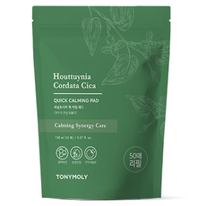 Tony Moly Cica Quick Calming Pad Confezione di Ricarica 3ml 50 Dischetti di Cotone per Confezione - Product Image 1