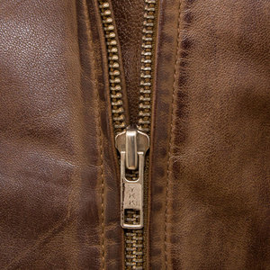 Women Genuine <b>Leather</b> <b>Jacket</b> Vintage Biker Motorcycle Style Custom Supplier Full Sleeve Zipper Closure Brown Winter Style - Product Image 5