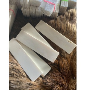 แผ่นเปลือกกระดูกทรงสี่เหลี่ยมขัดเงา ลายโบราณ สำหรับทำด้ามมีดแฮนด์เมด - Product Image 3