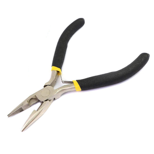 Stainless Steel Micro Ring Hair Extension Pliers Links Beads Opener Closer <b>Tool</b> Professional Hairdressing Equipment Brand - Product Image 1