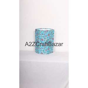 Poubelle élégante hexagonale pliable en papier recyclé fait main, pour usage intérieur/extérieur, bureau ou rue, idéale pour le bricolage et l'impression. - Product Image 1