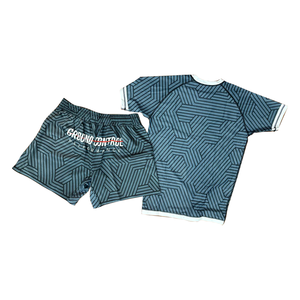 เสื้อรัดกล้ามเนื้อสำหรับฝึกซ้อมบราซิลเลียนยิวยิตสู ราคาโรงงาน รับสกรีนโลโก้ แขนสั้น ไม่ต้องใส่กิโมโน - Product Image 2