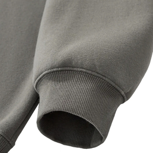 เสื้อฮู้ดดี้ผู้ชาย ผ้าฝ้าย 100% ทรงโอเวอร์ไซส์ สตรีทแวร์ หนัก 430 กรัม พิมพ์ลายโลโก้แบบพัฟ - Product Image 4