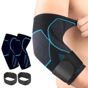 Manchon de compression épais en néoprène unisexe pour le coude, support professionnel pour le coude de tennis, protection contre la tendinite et la musculation - Product Image 1