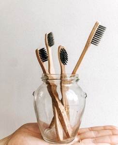 Brosse à dents réutilisable pour adultes, biodégradable, à poils souples, pour les fournitures de toilette d'hôtel, emballage personnalisé - Product Image 6