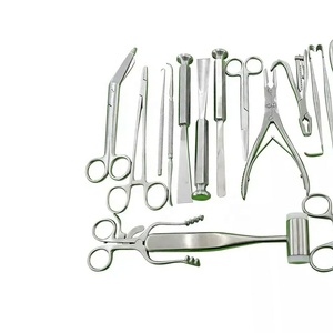 Set di Strumenti Chirurgici Manuali in Metallo per Ostetricia e Ginecologia Professionale - Product Image 2