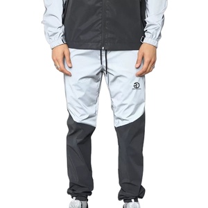 Chándal cortavientos con cremallera completa multicolor de nailon 100% personalizado al por mayor para hombre conjunto cortavientos de alta calidad OEM - Product Image 6