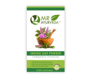 Polvo de Tulsi, Polvo de Indigo y Polvo de Henna de MR Ayurveda - Juego de 3 (100 Gramos Cada Uno) - Product Image 3