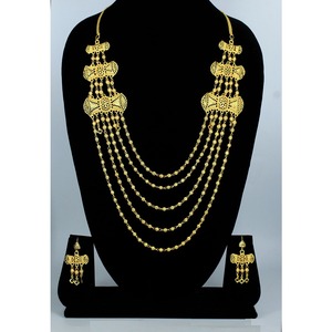 Fashion Jewelry Necklace <b>Set</b> with Earring Jewelry Dubai Luxury Design <b>Wedding</b> Jewelry <b>Sets</b> Wholesale Gold Necklace - Product Image 6