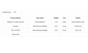 Pendentif solitaire en diamant de laboratoire CVD taille poire, bijoux élégants pour femmes, cadeau d'anniversaire et usage quotidien - Product Image 6