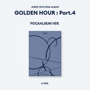 อัลบั้มต้นฉบับภาษาเกาหลีของวง ATEEZ - GOLDEN HOUR ภาคที่ 4 (POCAALBUM VER.) - Product Image 2